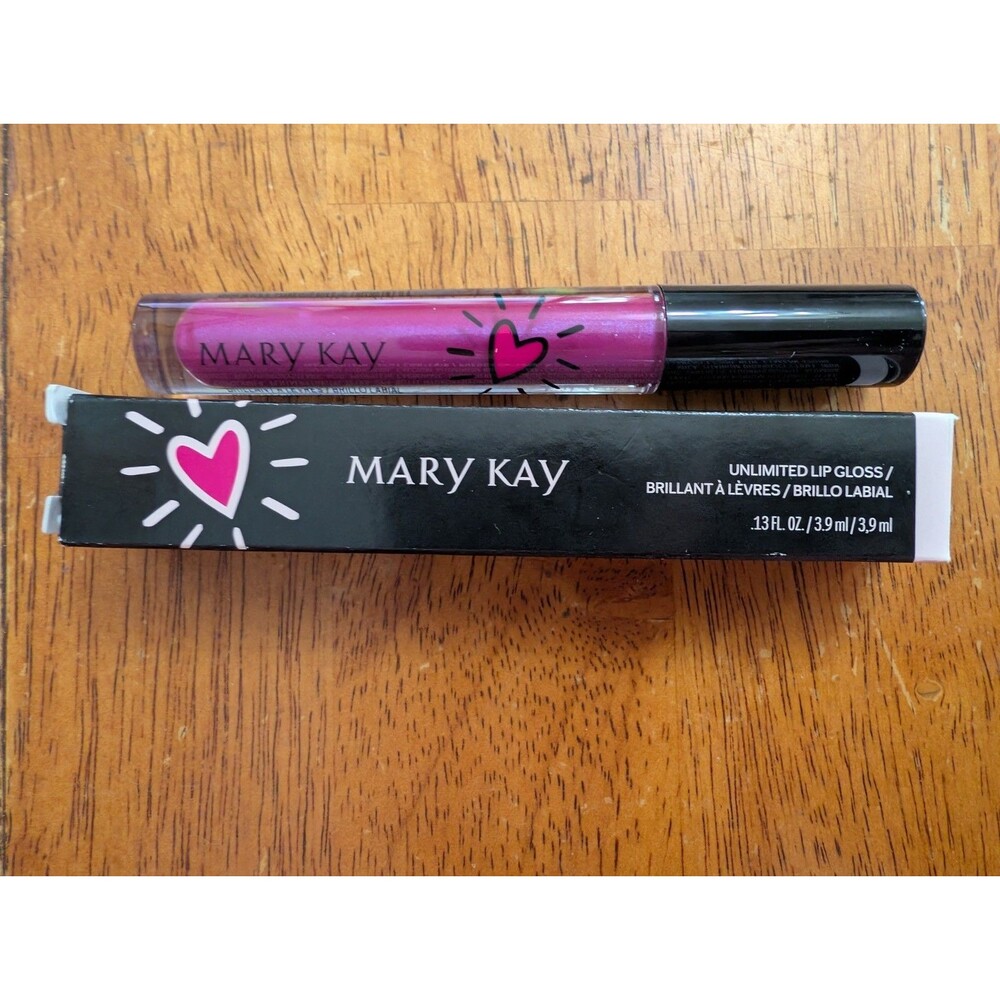 Mary Kay Unlimited Lip Gloss Hopeful Lilac Brilliant Liquid 0.13 fl oz 169301